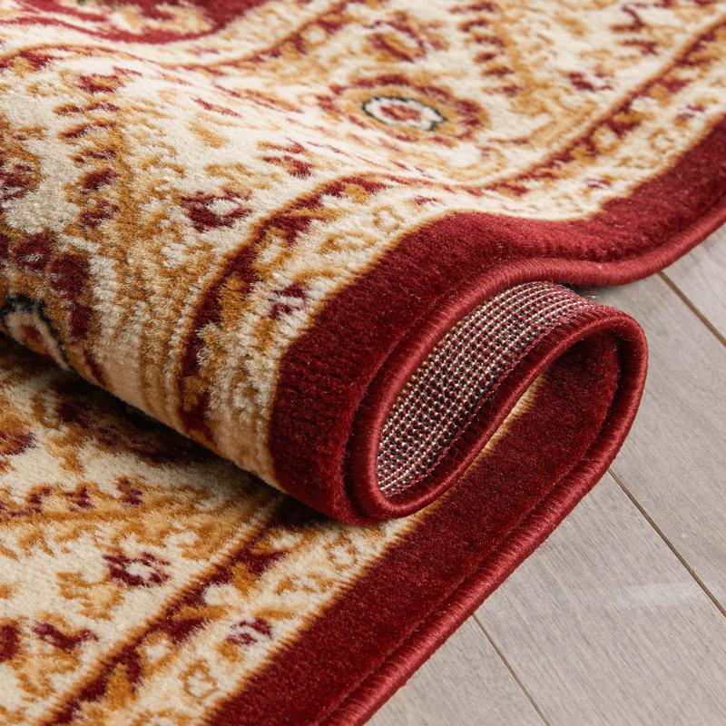 Well Woven Dulcet Oriental Red/Beige Area Rug & Reviews Wayfair